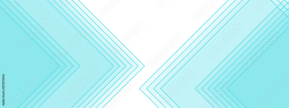 Poster Abstract background colourful technology Geometric squares in bright light. line elegant colorful striped diagonal line technology concept. Linear Geometric Pattern in Light Blue.