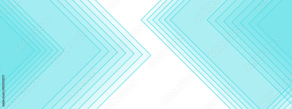 Poster Abstract background colourful technology Geometric squares in bright light. line elegant colorful striped diagonal line technology concept. Linear Geometric Pattern in Light Blue.