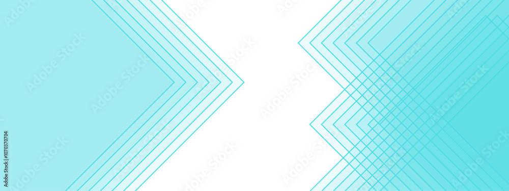 Aufkleber Abstract background colourful technology Geometric squares in bright light. line elegant colorful striped diagonal line technology concept. Linear Geometric Pattern in Light Blue.