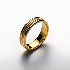 Jewelery rings in gold with diamonds