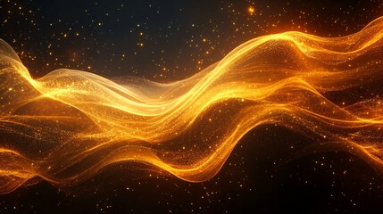 Obraz premium Abstract of wavy flowing energy, flowing, abstract,energy, vibrant, dynamic, movement, wave, patterns, design