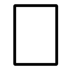 Outline icon for web. Layout grid icon