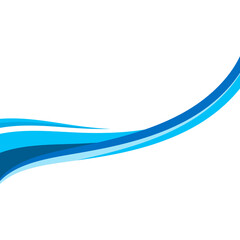 Wavy Shape Middle Modern