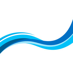 Wavy Shape Middle Modern