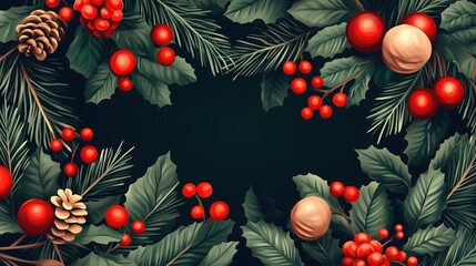 Christmas seamless pattern