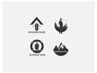 a logo for a business name called business name vector, vector and illustration,