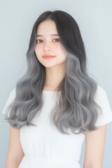 Fototapeta premium Stylish Hairstyles with Varied Hair Colors for Trendy Looks