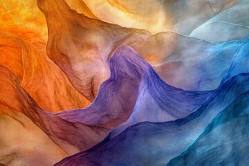 Colorful Abstract Fabric Textures Background