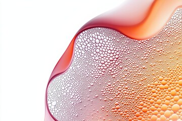 Breakthrough in stem cell science microscopic view of developing cells showcasing regenerative medicine potential, isolated on white background