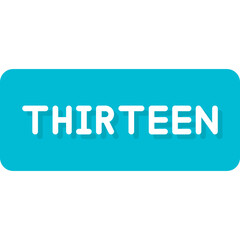 Thirteen Icon