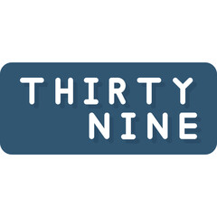 Thirty Nine Icon