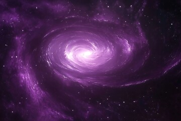 Fototapeta premium Vibrant Abstract Galaxy Design in Swirling Tones