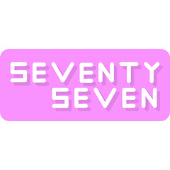 Seventy Seven Icon
