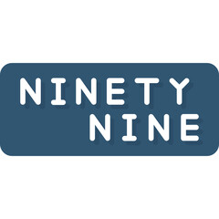 Ninety Nine Icon