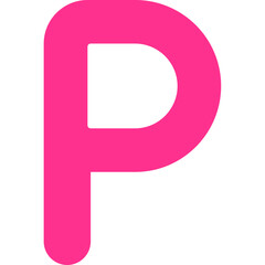 Ahalphabet P Icon