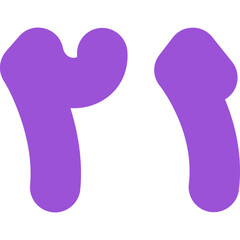 Arabic Twenty One Icon