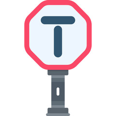 Dead End Sign Icon