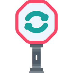 Exact Change Only Sign Icon