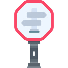 Milepost Sign Icon