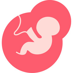 Human Fetus Icon