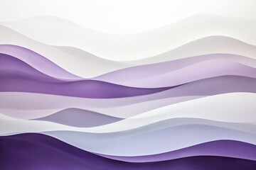 Fototapeta premium Soft Pastel Waves in Flowing Motion