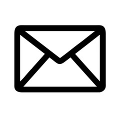 Simple vector icon of envelope