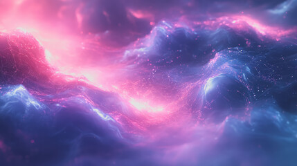 Explore a vibrant abstract digital background that evokes AI inspiration with its bright colors and fluid, wave-like textures ideal for creative projects.