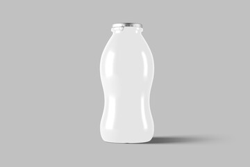 Yogurt Bottle Mockup