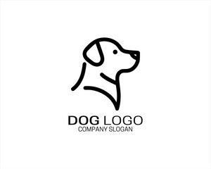 dog logo vector