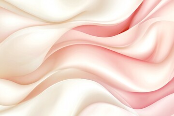 Obraz premium Soft Pastel Waves in Minimalist Abstract Design