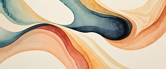 Obraz premium illustrazione sfondo con elementi astratti a tema geometrico surreale