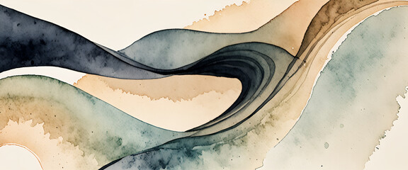 Obraz premium illustrazione sfondo con elementi astratti a tema geometrico surreale