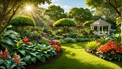 Real Park Natural sun sky or flower Environment outdor landspace background image 