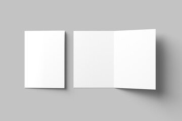 A4 Bifold Brochure Mockup