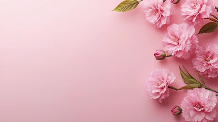 Minimalist soft pink background with subtle sparkles