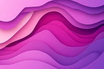 Fototapeta premium Soft Monochrome Waves in Gentle Gradients