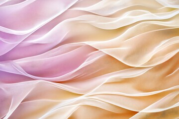 Fototapeta premium Gentle Flowing Organic Shapes in Soft Tones