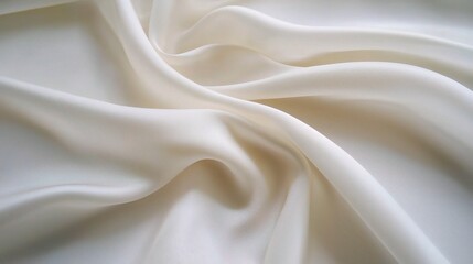 Obraz premium Soft White Fabric Texture for Background Use