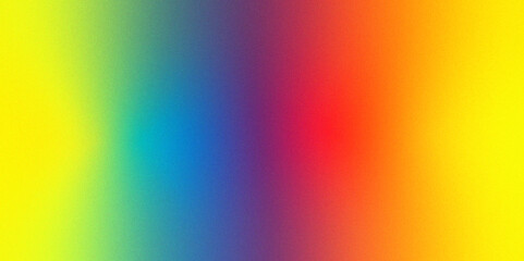 Abstract gradient multicolor and light colorful background, gradient background with grainy texture, Smooth transitions of iridescent colors, Blurred colored abstract background.	