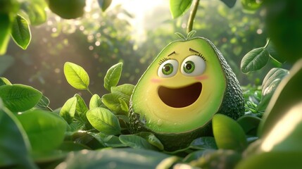 Avocado harvest featuring ripe Hass fruit nestled among green foliage perfect for culinary delights