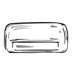 Modern clipart editable printer line icon