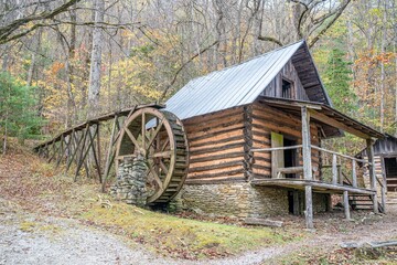 old cabin