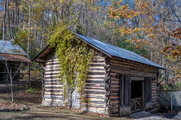 old log buildings