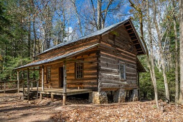 old log buildings