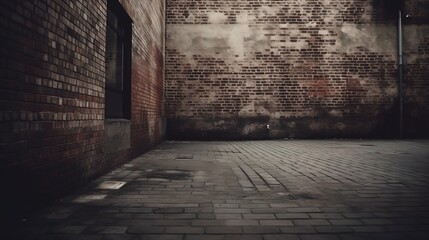 Urban Minimalist Wall and Pavement Texture