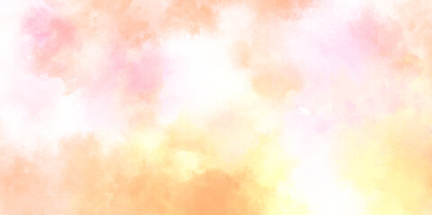 Abstract bright texture of pink in yellow paint background, Splash acrylic colorful background, beautiful watercolor background for your design, perfect for creative designs, artistic projects.	