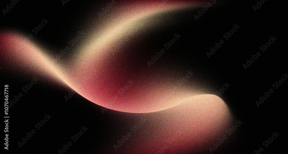 Aufkleber glowing red and golden gradient background with a textured finish, good for a contemporary design