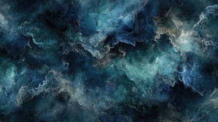 Obraz premium Abstract Blue and Green Swirling Background Design