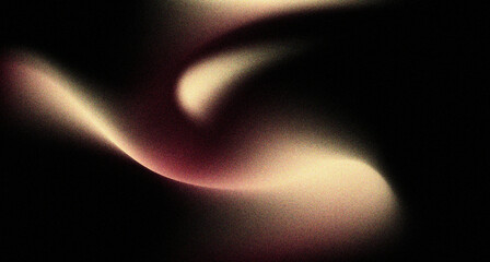 Grainy golden background on black glowing gradient dark abstract noisy banner poster cover backdrop design