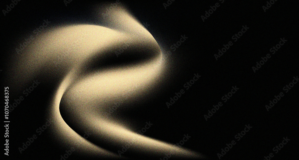 Poster gradient golden grainy background. abstract luxury gold color with grain texture. blur effect, copy 